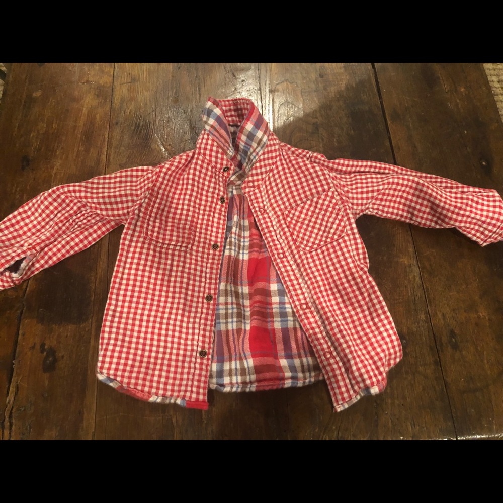 Vintage flannel boys 24 months